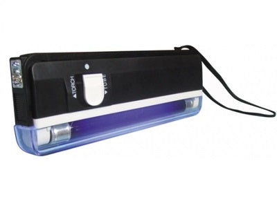 Lampe uv detecteur de faux billet lumiere noire zluvb tube detection ultraviolet carte bancaire ECLATS DESTOCKAGE