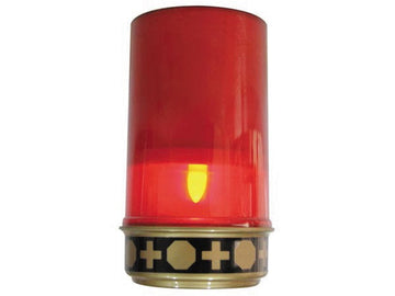 Lampe veilleuse a led cimetiere clgl eclairage ampoule bougie a pile ECLATS DESTOCKAGE