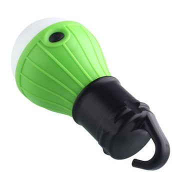 Lampe verte 3 leds portative tente interrupteur bouton ECLATS DESTOCKAGE