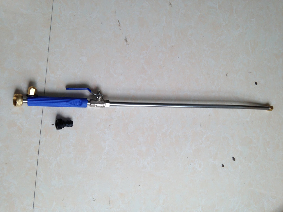 Lance a eau nettoyeur lavage haute pression pulverisateur tête flexible 5 en 1 metal universel 2 jet ECLATS DESTOCKAGE
