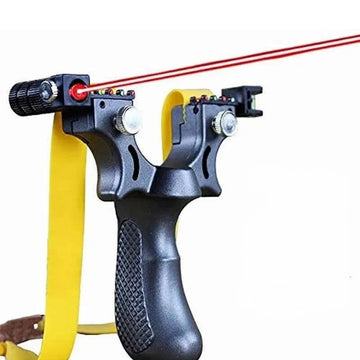 lance pierre catapulte laser avec élastique plat + 3 piles 392S fronde super robuste pour la chasse tir à la cible ECLATS DESTOCKAGE