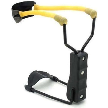 Lance pierre fronde catapulte 10m repose bras lance billes de peinture poignee ergonomique pliable poignet orthèse ECLATS DESTOCKAGE