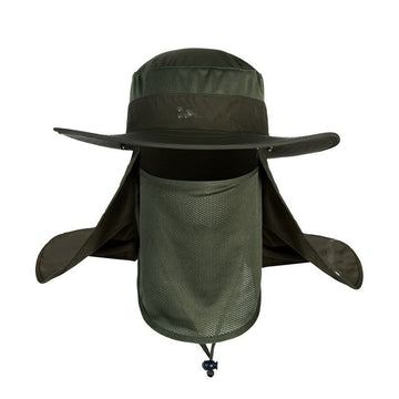 large chapeau de protection soleil UV cou desert Escalade pêche imperméable ECLATS DESTOCKAGE