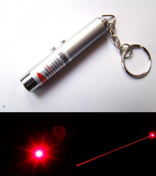 5 Laser pointeur 2 en 1 de poche 150m faisceaux rouge lumiere lazer porte cle ECLATS DESTOCKAGE