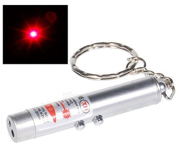 Laser pointeur 2 en 1 de poche faisceaux rouge lumiere blanche lazer150m porte cle ECLATS DESTOCKAGE