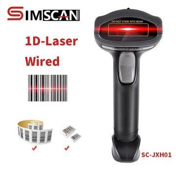 Lecteur de code barre scanner 20mm douchette barcode usb - ECLATS DESTOCKAGE