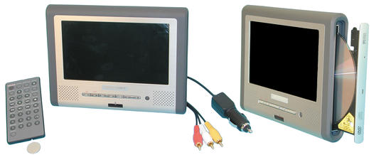 Lecteur dvd 12v ecran moniteur haute definition 7 pouces auto voiture camion mdvd7 automobile ECLATS DESTOCKAGE