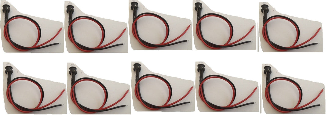 10 Led clignotante diode rouge simulateur alarme 12v del 821b luminescente ECLATS DESTOCKAGE