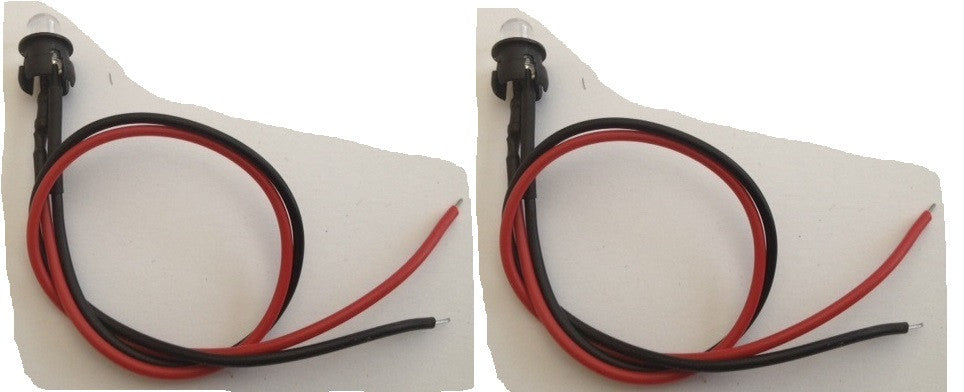 2 Led clignotante diode rouge simulateur alarme 12v del 821b electro luminescente ECLATS DESTOCKAGE