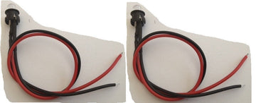 2 Led clignotante diode rouge simulateur alarme 12v del 821b electro luminescente ECLATS DESTOCKAGE