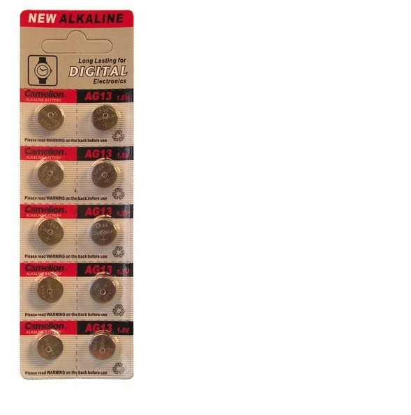 Lot 10 pile bouton alcaline 1.5vcc lr44 v13ga 357a a76 ag13 sr44 v357 l1154 v13ga ECLATS DESTOCKAGE