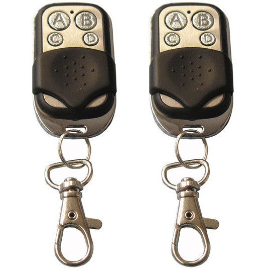 Lot 2 telecommandes universelle 433 mhz porte de garage / portail alarme 4 boutons ECLATS DESTOCKAGE