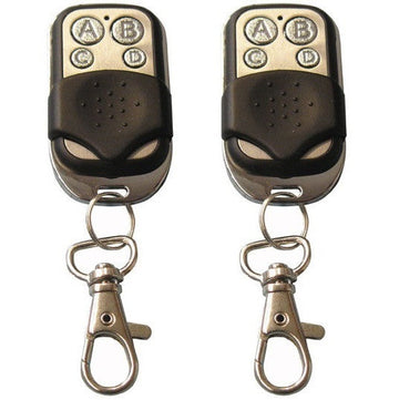 Lot 2 telecommandes universelle 433 mhz porte de garage / portail alarme 4 boutons ECLATS DESTOCKAGE