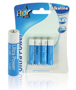 Lot 4 pile 1.5v alcaline 1100mah lr3 aaa  hq-alk-aaa-01 mn2400 r03p sum4 hp16 am4 4003 824 k3a ECLATS DESTOCKAGE