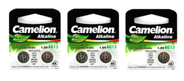 Lot 5 pile alcaline lr44 1.5v bouton v13ga v13gac 357a a76 ag13 sr44 v357 l1154 alimentation ECLATS DESTOCKAGE