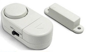 Lot de 1 contact alarme intrusion detection ouverture porte sonore appartement cave garage ECLATS DESTOCKAGE