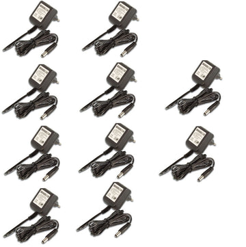 Lot de 10 adaptateurs 110v 220v 12v 1.2a 15w alimentation compatible 0.8a 0.9a 1a 1.1a pss1212 ECLATS DESTOCKAGE