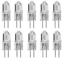 Lot de 10 ampoules halogènes g4 20 w 12 v long life lamp ECLATS DESTOCKAGE