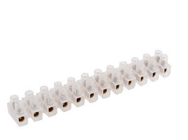Lot de 10 dominos electrique barrette raccordement 12 plots 10a 15a 2,5 à 4 mm² ECLATS DESTOCKAGE