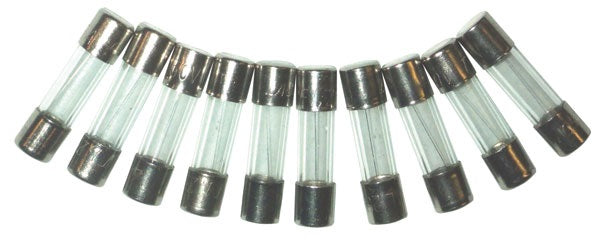 Lot de 10 Fusibles verre 5 x 20mm rapide 1a alfpr1a ff1n electricite electronique ECLATS DESTOCKAGE