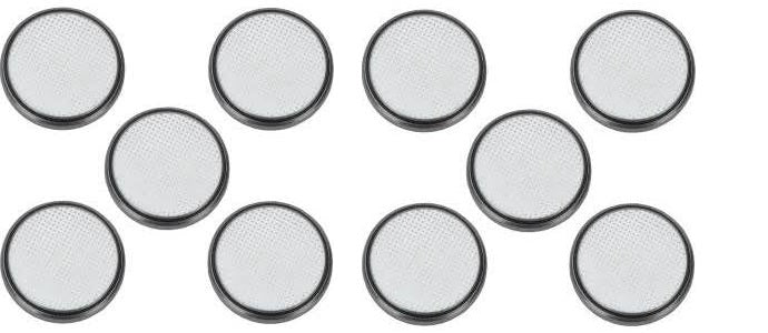 Lot de 10 piles bouton lithium cr2032 3v 230ma capacite alimentation tension ECLATS DESTOCKAGE