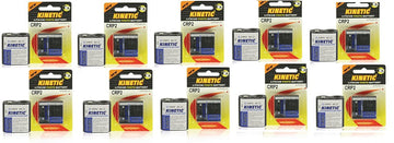 Lot de 10 Piles lithium photo battery crp2 6v 1.3a noir 36mm ECLATS DESTOCKAGE