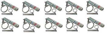 Lot de 10 pointeurs laser 2 en 1 de poche faisceaux rouge 150m torche lumiere blanche porte clef ECLATS DESTOCKAGE