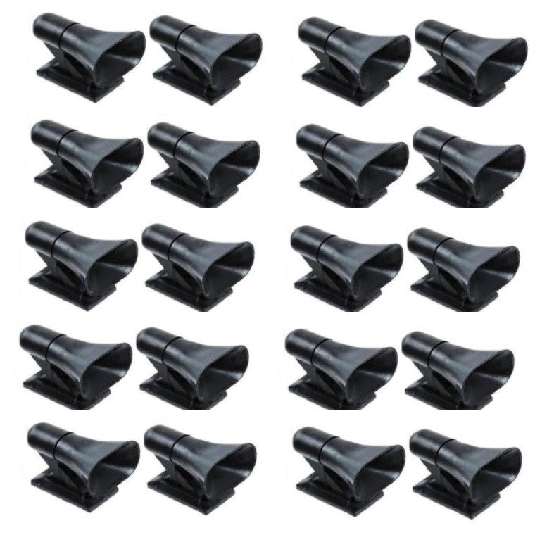 Lot de 10 repulsif ultra son 20 sifflet repousse gibier ultrason sanglier biche furet ecureuil ECLATS DESTOCKAGE