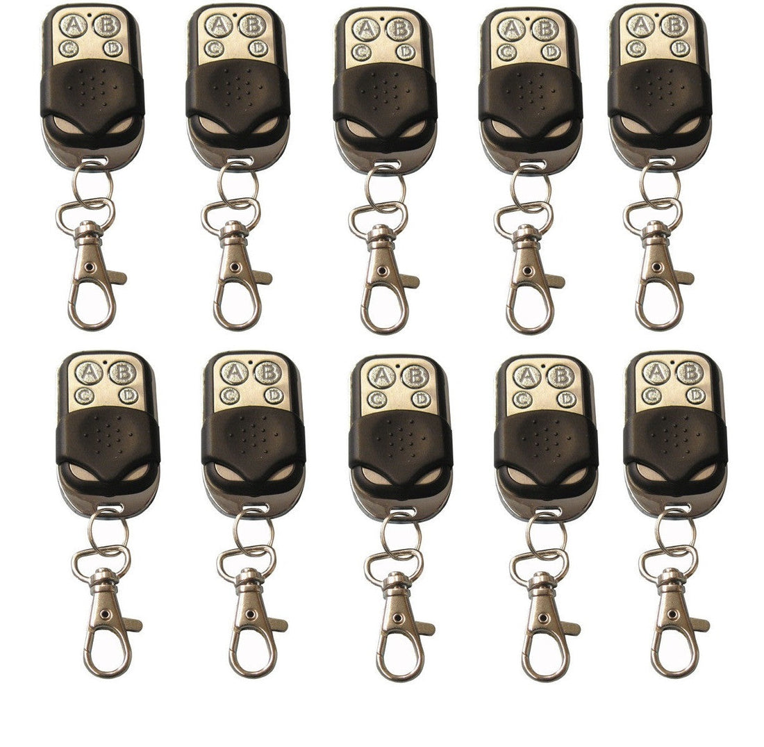 Lot de 10 telecommandes radio universelle jolly open 4 433mhz copieuse transmetteur ECLATS DESTOCKAGE