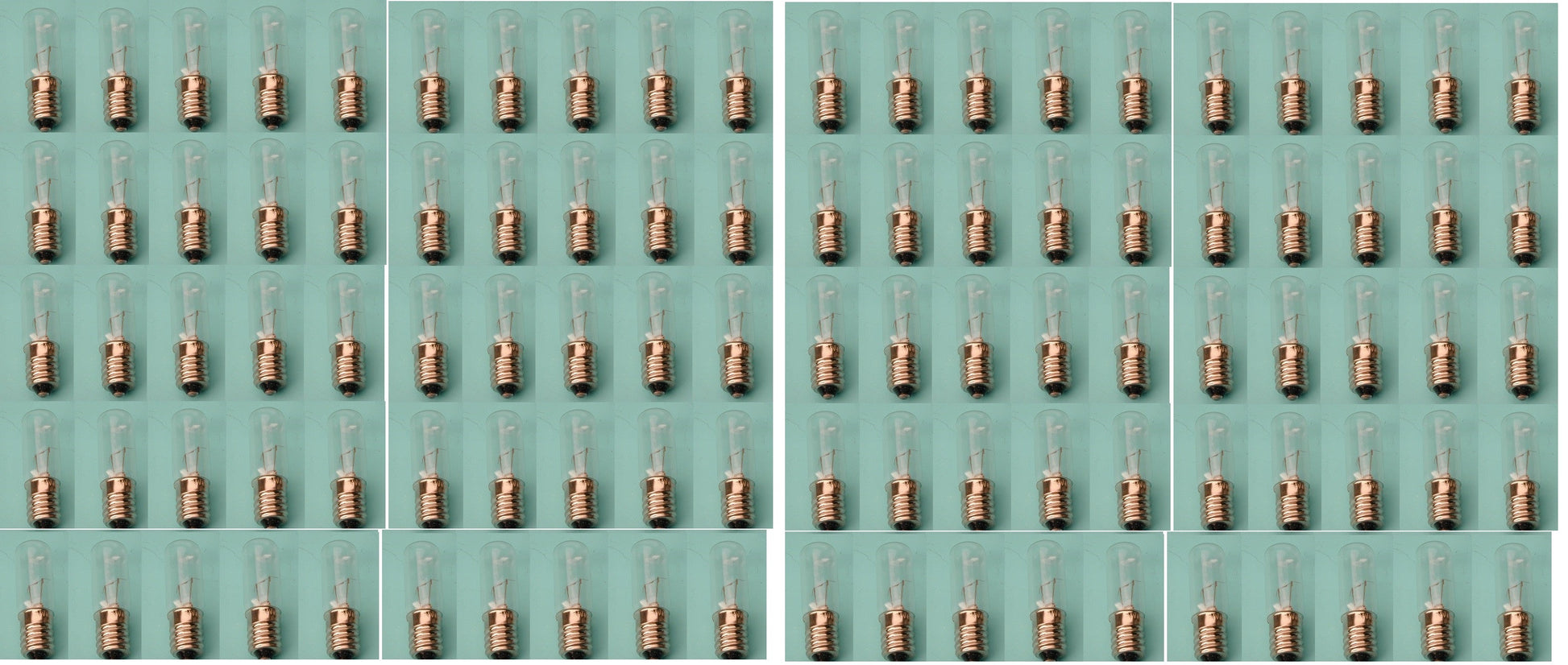 Lot de 100 ampoules 24v 15w e14 eclairage electrique pour moteur porte basculante top top60 ECLATS DESTOCKAGE