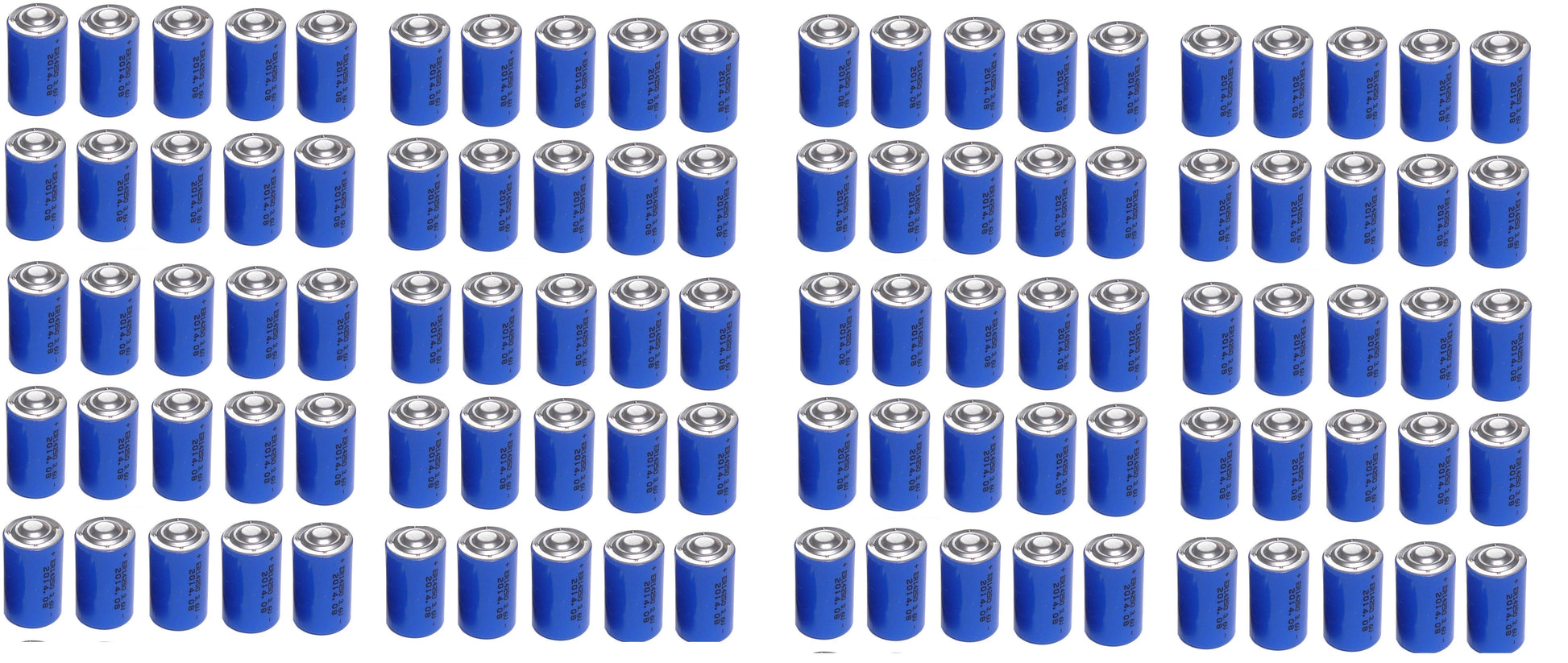 Lot de 100 Pile lithium 3.6v 1200mah 1/2 aa ls14250 lr14250 ls 14250 lct1200 tl5902 tl5151 tl5101 ECLATS DESTOCKAGE