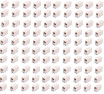 Lot de 100 prolongateurs adaptateur coupleur 8p8c femelle/femelle rj45 raccord tcu3 ECLATS DESTOCKAGE