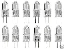 Lot de 12 ampoules ampoule halogene g4 12v 10w lampe g4 10 spot neuf ECLATS DESTOCKAGE