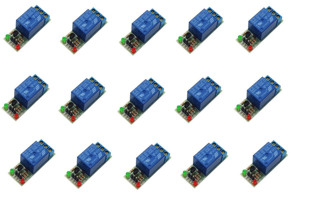 Lot de 15 modules relais arduino 12v 1 canal 220v 10a domotique pic dsp bras avr arm mcu ECLATS DESTOCKAGE