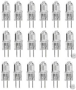 Lot de 18 ampoules ampoule halogene g4 12v 10w lampe g4 10 spot neuf ECLATS DESTOCKAGE