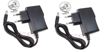 Lot de 2 Alimentation ac dc 110v 220v vers 12v adaptateur 1a 0.5a 0.8a 0.7a 0.9a - ECLATS DESTOCKAGE