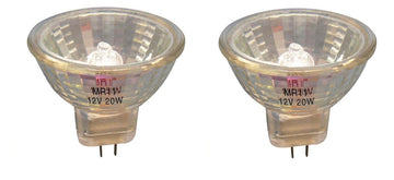 Lot de 2 ampoules 20w halogene 12v eclairage maison lumiere lampe ECLATS DESTOCKAGE