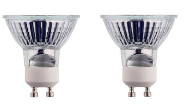 Lot de 2 ampoules gu10 50w 220v spot eclairage lumiere lhalgu1050 kn studio10 ECLATS DESTOCKAGE