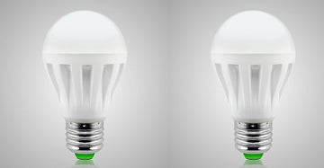 Lot de 2 ampoules led 220v e27 9w blanc eclairage de secours avec batterie intégré lumiere ECLATS DESTOCKAGE