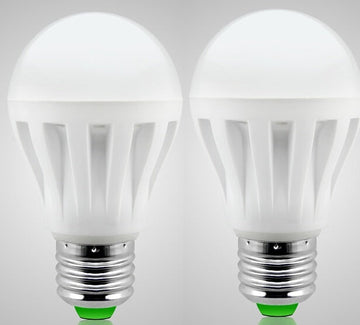 Lot de 2 ampoules led classique opaque 4.8W  32W culot E27 (35w 40w 45w) ECLATS DESTOCKAGE