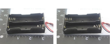 Lot de 2 Boitiers Bloc Coupleur Support de 2 Batterie Pile rechargeable 18650 3.7v - ECLATS DESTOCKAGE