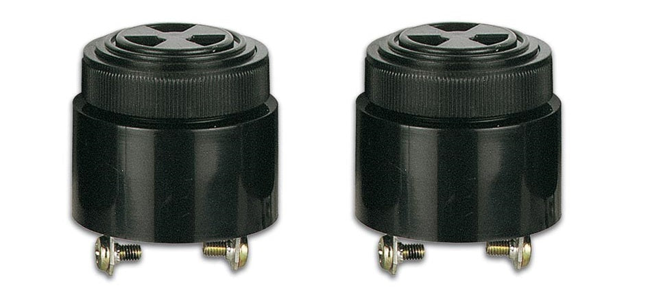 Lot de 2 buzzers sirene sv18/c de 3 v a 24v ECLATS DESTOCKAGE