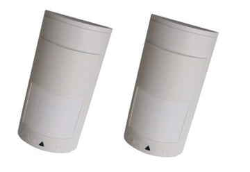 Lot de 2 detecteurs bivolumetrique 14m paradox 525d radar hyperfrequence infrarouge mouvement - ECLATS DESTOCKAGE