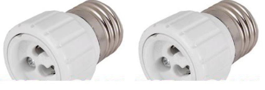 Lot de 2 douille culot e27 vers gu10 adaptateur adapter led lampe ampoule convertisseur ECLATS DESTOCKAGE