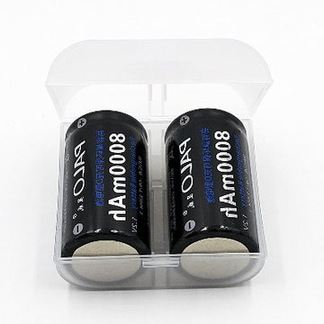 Lot de 2 piles rechargeables lr20 1.2v 4.5a 5a 5000ma 8a 8000a nr20c r20 - ECLATS DESTOCKAGE