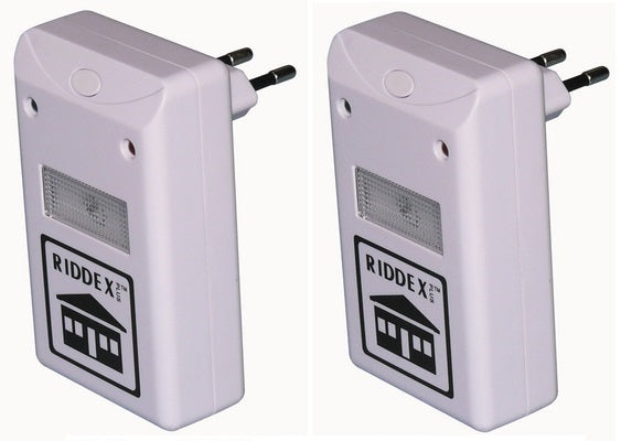 Lot de 2 repousseurs repulsif ultrason nuisible souris rat cafard blate moustique ECLATS DESTOCKAGE