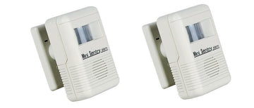 Lot de 2 sonnettes portables alarme a capteur pir detecteur de mouvement volumetrique ham9011 ECLATS DESTOCKAGE