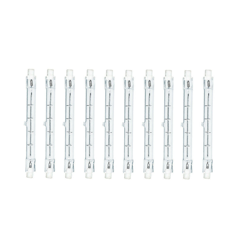 Lot de 10 tubes 220v 500w r7 r7s 117mm eclairage halogene 400w lumiere lamp hal500 lampe crayon ECLATS DESTOCKAGE