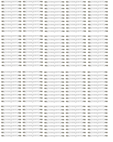 Lot de 200 tubes 220v 500w r7 r7s 117mm eclairage halogene 400w lumiere lamp hal500 lampe crayon ECLATS DESTOCKAGE