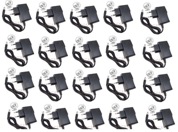 Lot de 20 Alimentation ac dc 110v 220v vers 12v adaptateur 1a 0.5a 0.8a 0.7a 0.9a - ECLATS DESTOCKAGE